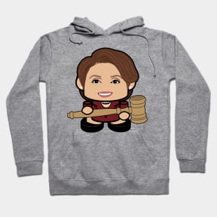 Ms. Speakosi POLITICO'BOT Toy Robot (Gavel) Hoodie